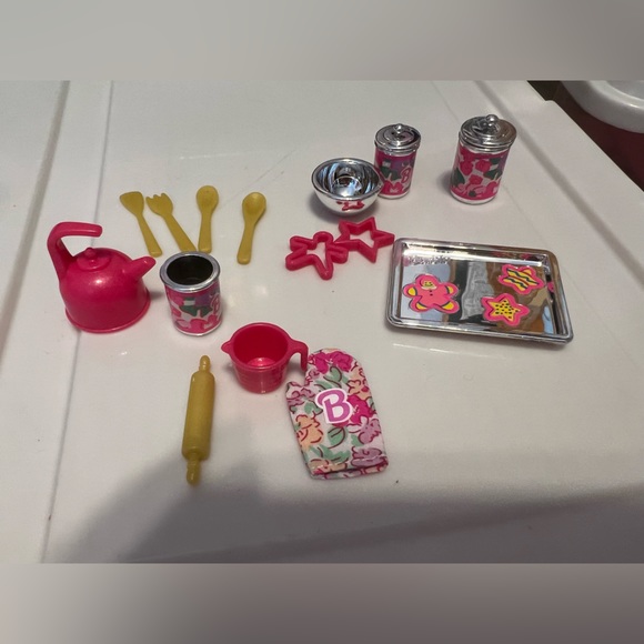 Barbie Pretty Treasures Baking Set Vintage 1996 - Picture 1 of 3